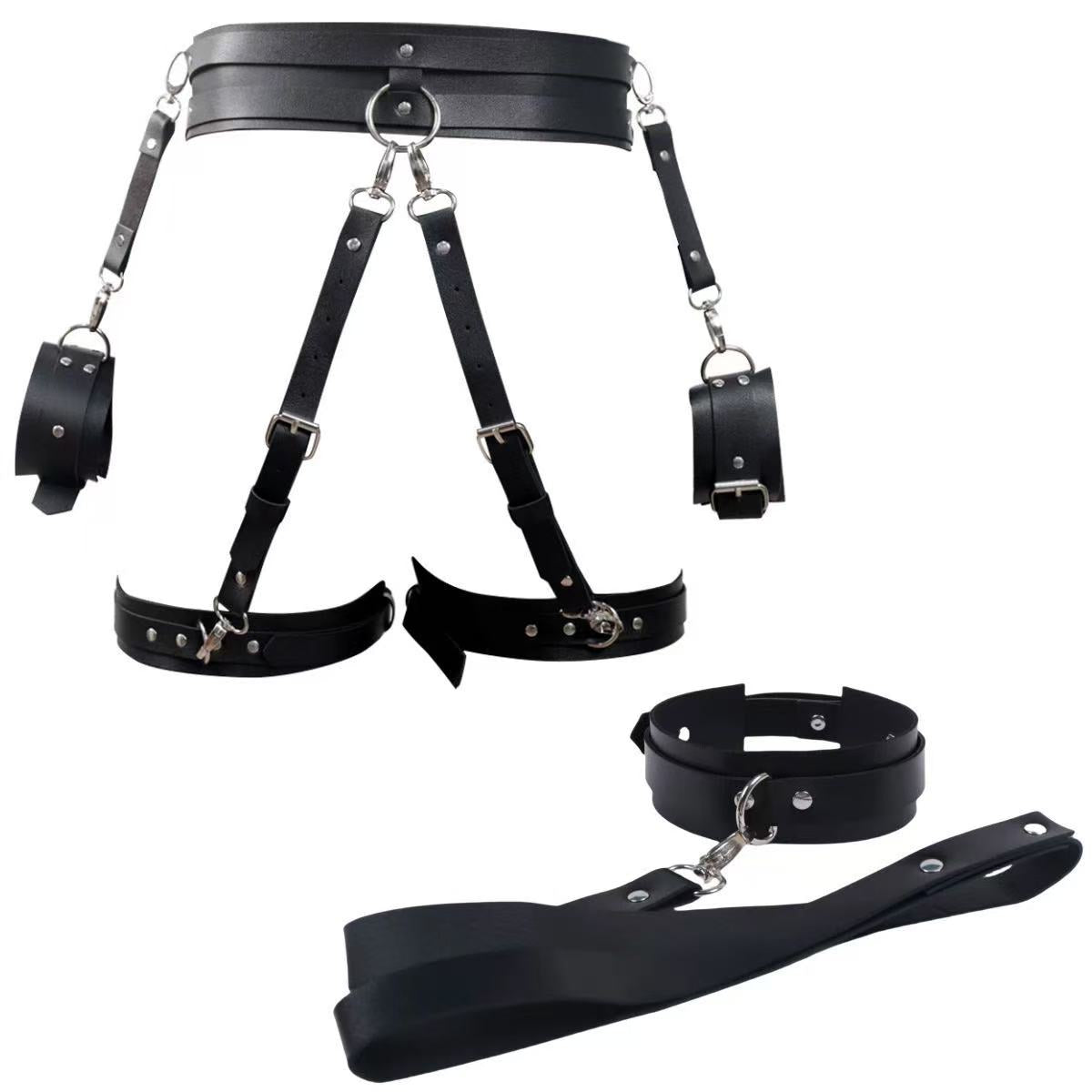 women sexy pu set belt - BabyFansBabyFans