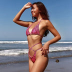 2025 new beach thong split bikini - BabyFansBabyFans