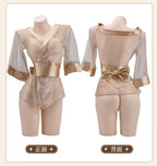 2025 New sexy perspective kimono pajamas - BabyFansBabyFans
