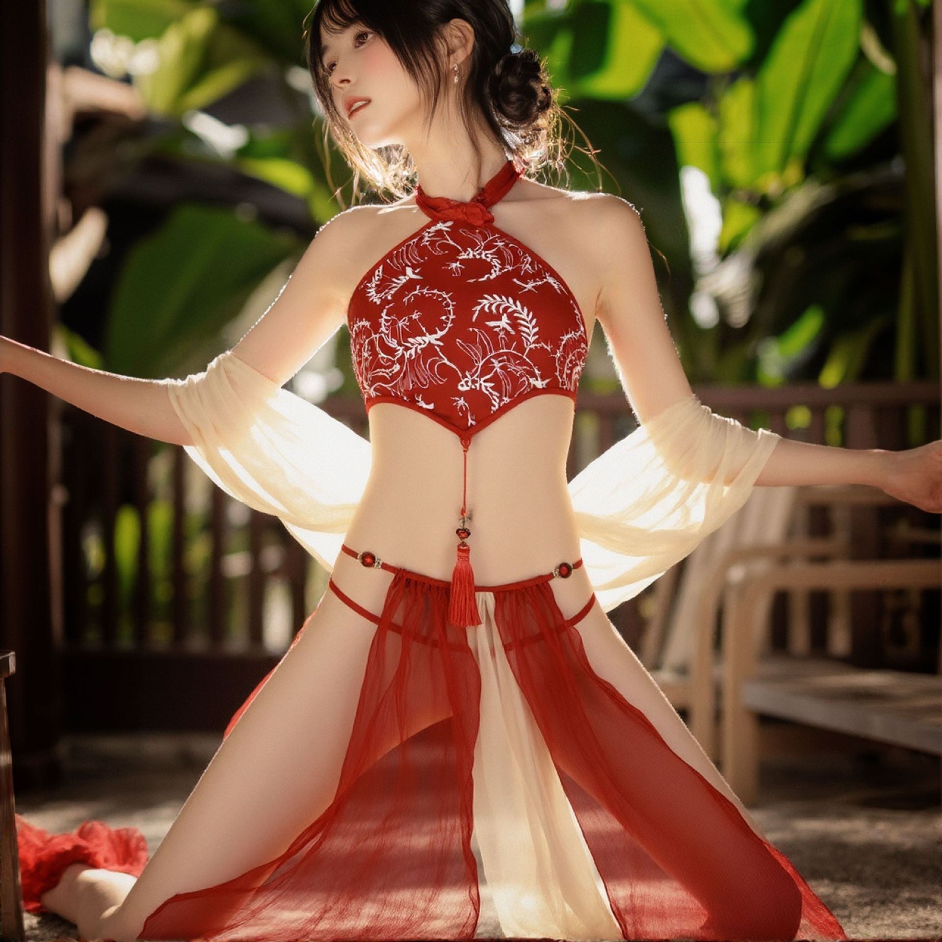 Ancient style fairy Hanfu sexy pajamas - BabyFansBabyFans