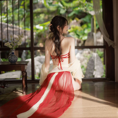 Ancient style fairy Hanfu sexy pajamas - BabyFansBabyFans