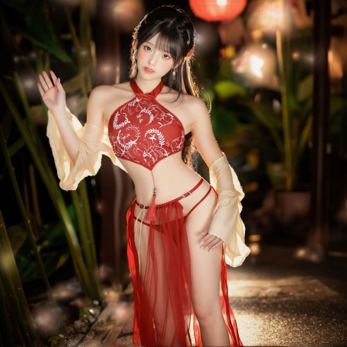 Ancient style fairy Hanfu sexy pajamas - BabyFansBabyFans