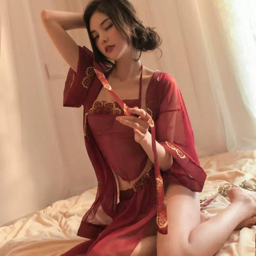 Ancient style palace style, imperial concubine bellyband, classical embroidery suit - BabyFansBabyFans