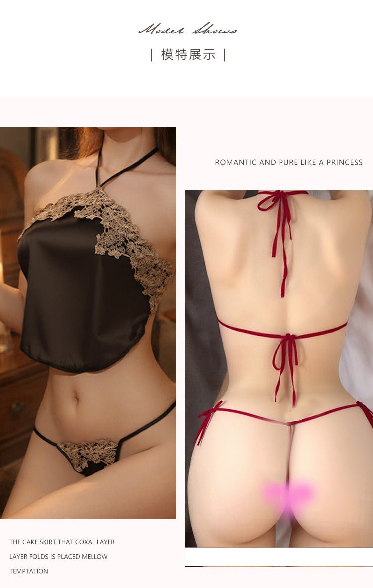 Belly pocket temptation pure lust style pajama set - BabyFansBabyFans
