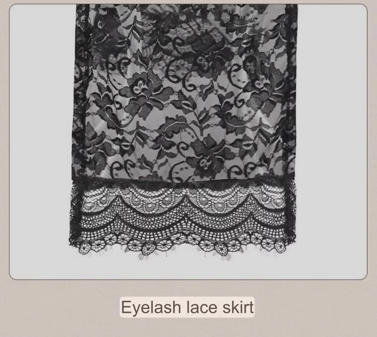 Black lace temptation, hot nightgown - BabyFansBabyFans