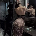 Black temptation Chinese cheongsam - BabyFansBabyFans
