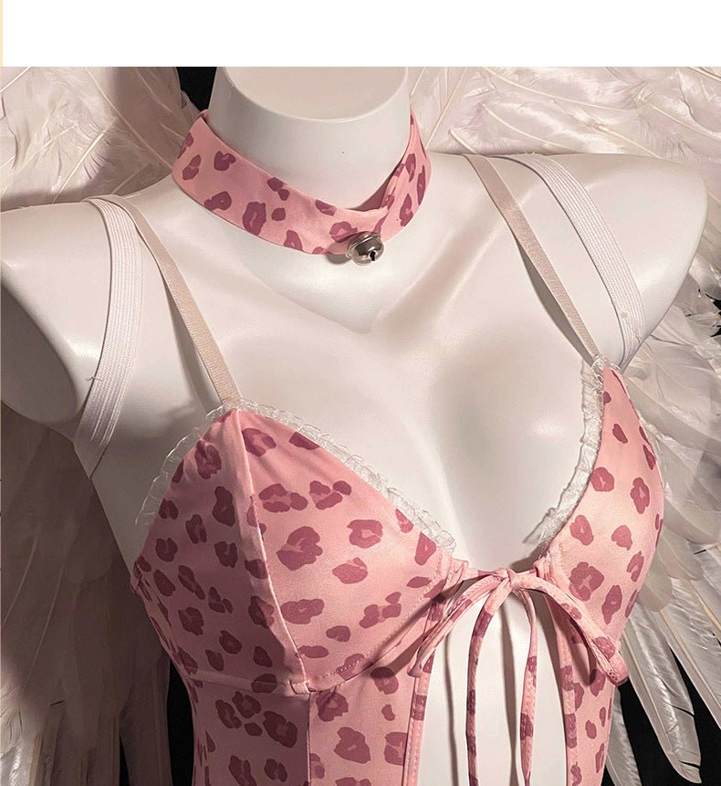 Bunny girl pure desire sexy open crotch jumpsuit - BabyFansBabyFans