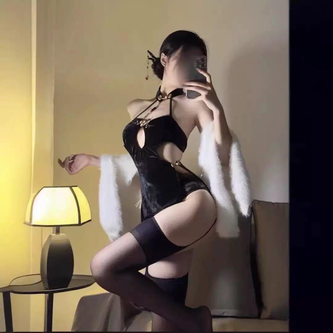 Chinese sexy slit cheongsam - BabyFansBabyFans