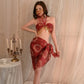 Dunhuang flying dancer gold - stamped tube top uniform - BabyFansBabyFans