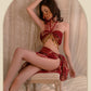 Dunhuang flying dancer gold - stamped tube top uniform - BabyFansBabyFans
