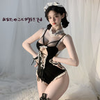 Maid sexy lingerie small breasts maid uniform - BabyFansBabyFans