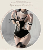 Maid sexy lingerie small breasts maid uniform - BabyFansBabyFans
