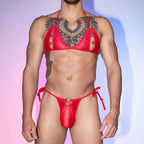 Men's high elasticity three - point thong set - BabyFansBabyFans