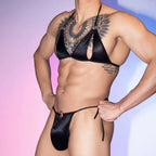 Men's high elasticity three - point thong set - BabyFansBabyFans