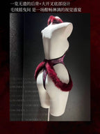 New Chinese style sexy one - piece set without taking off temptation - BabyFansBabyFans