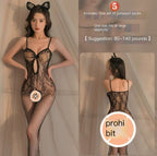Sheer sexy stockings one - piece netting - BabyFansBabyFans